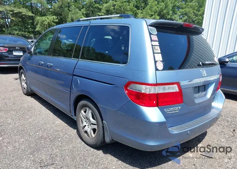 2007 Honda Odyssey Touring z USA, uszkodzony, nr VIN 5FNRL38897B024710